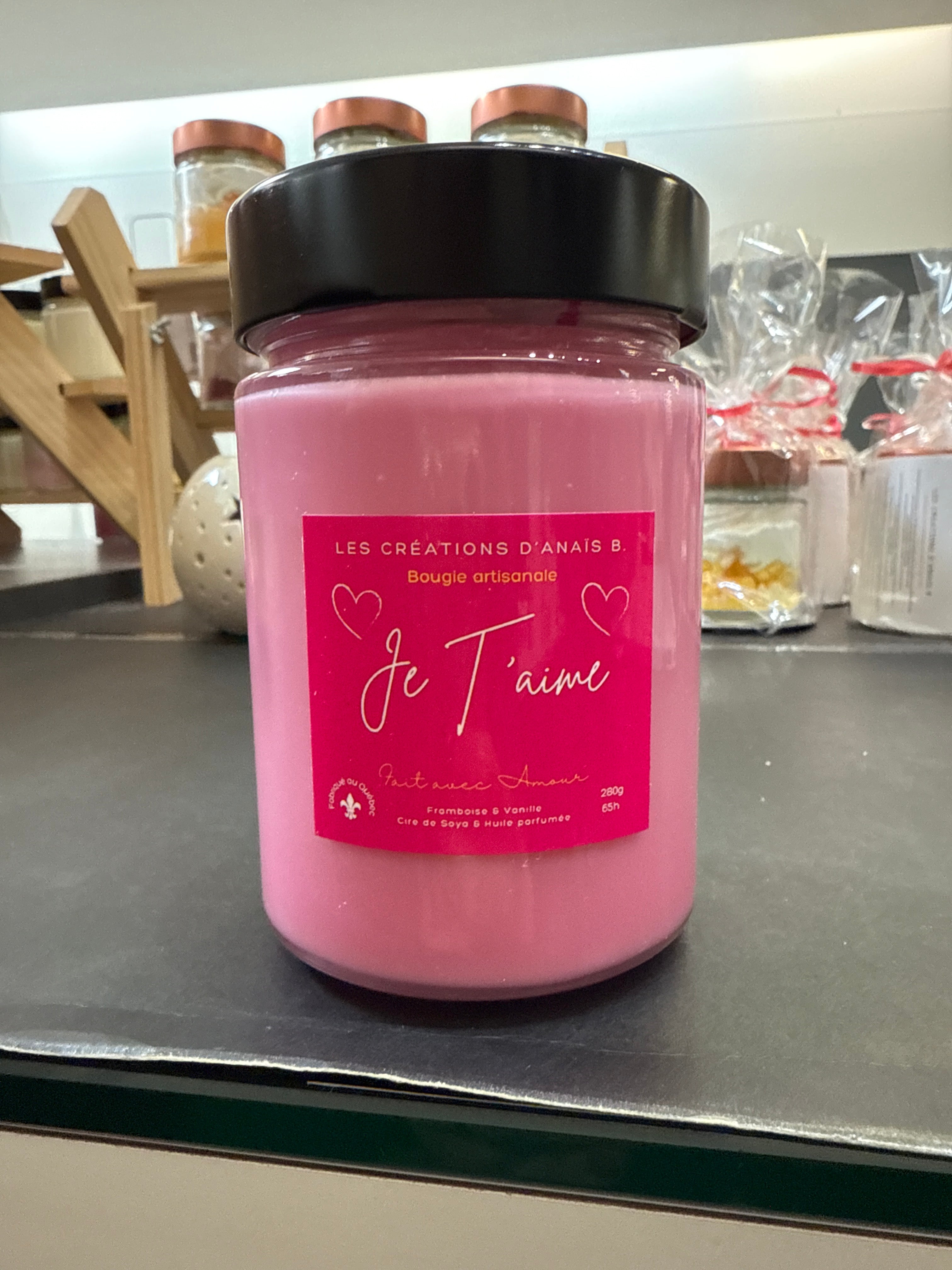 Framboise vanille