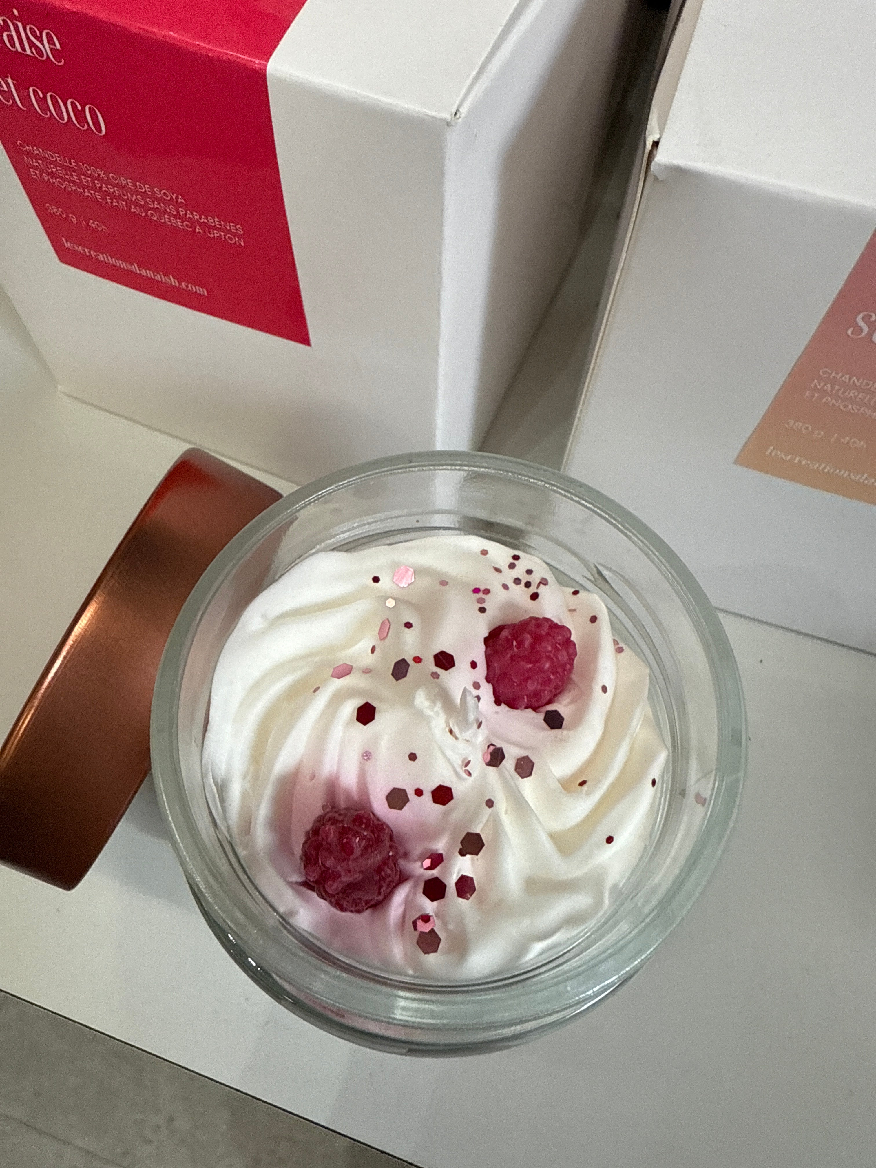 Framboise & vanille