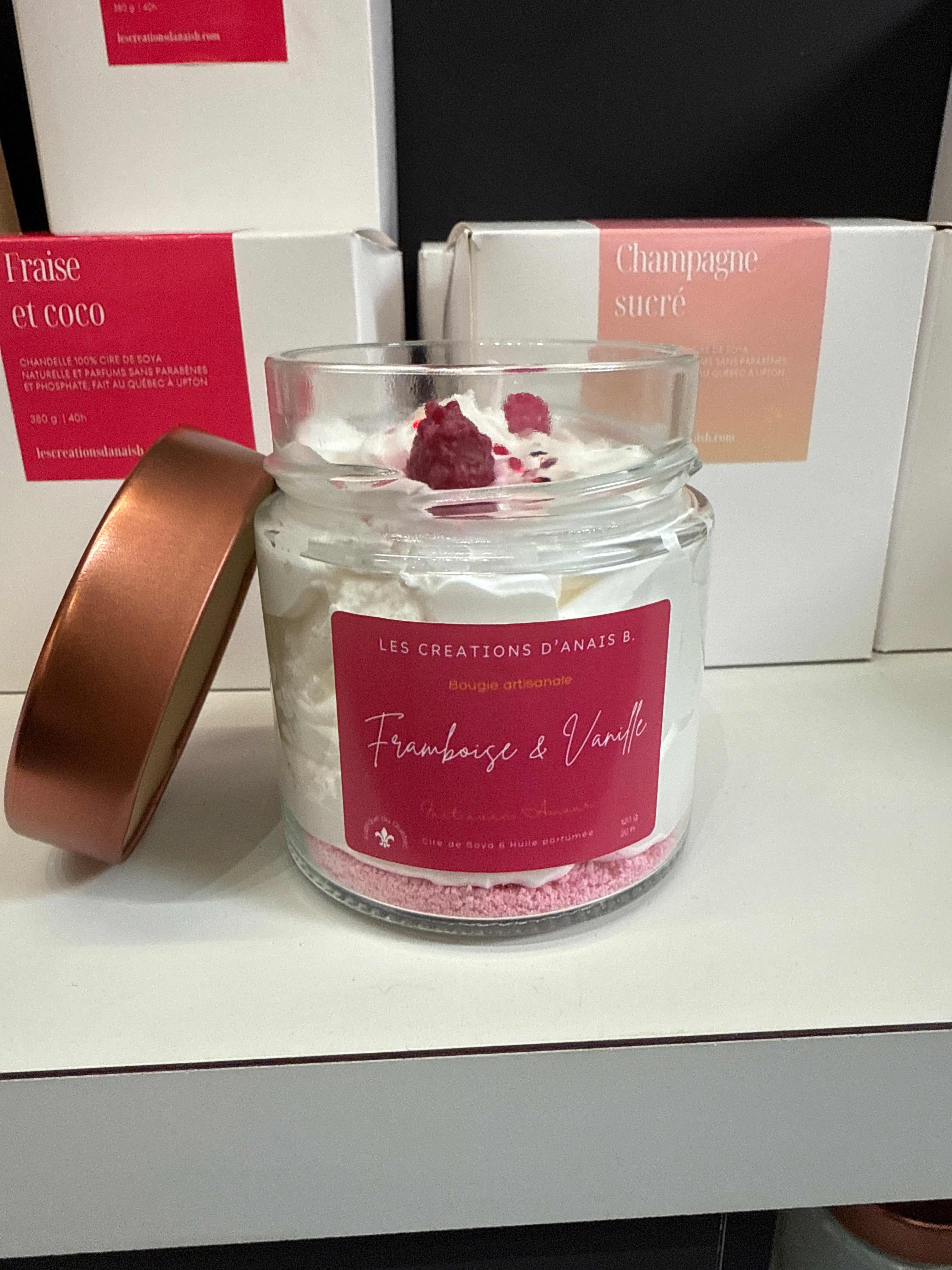Framboise & vanille