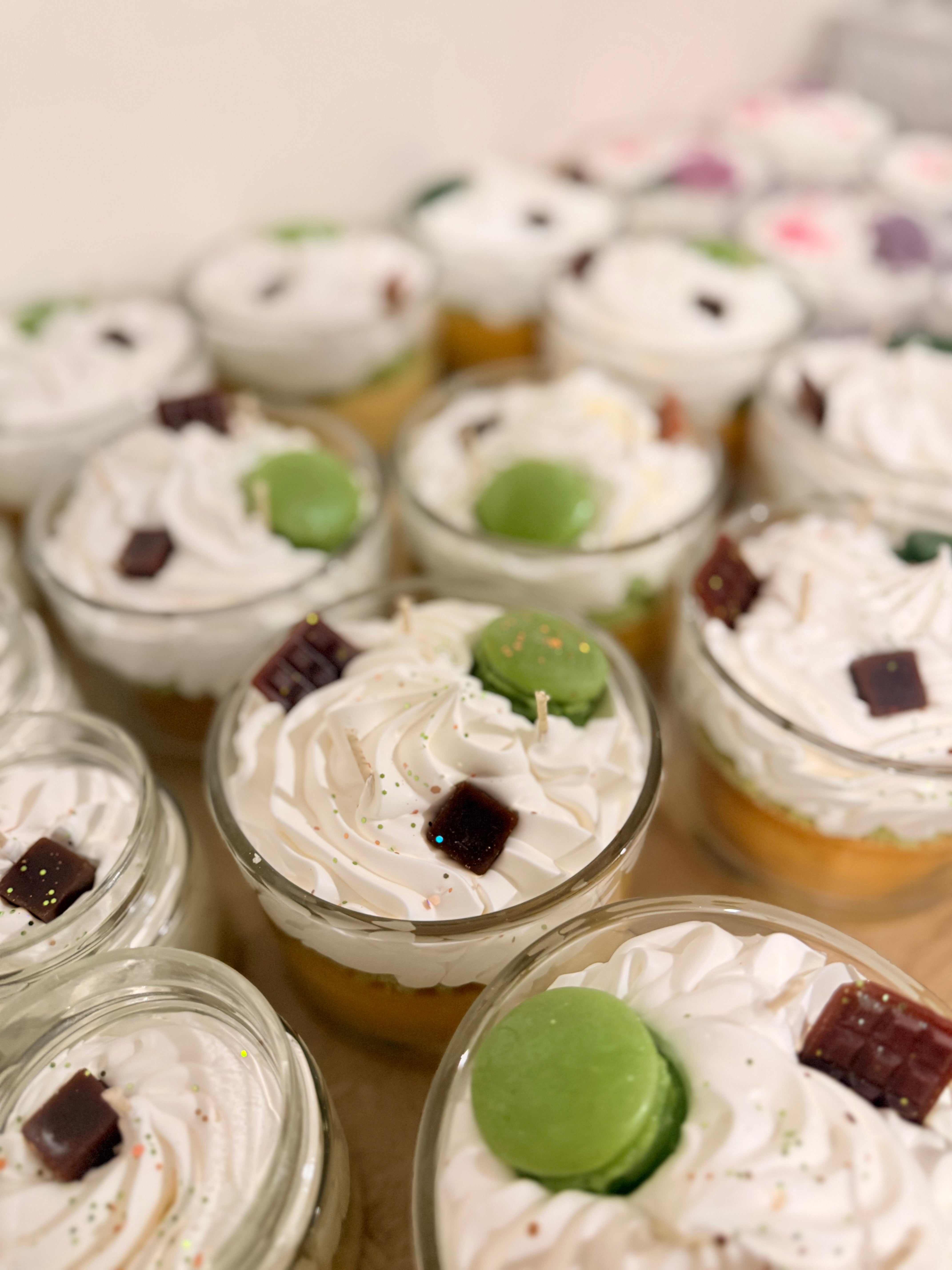 Pistache et caramel