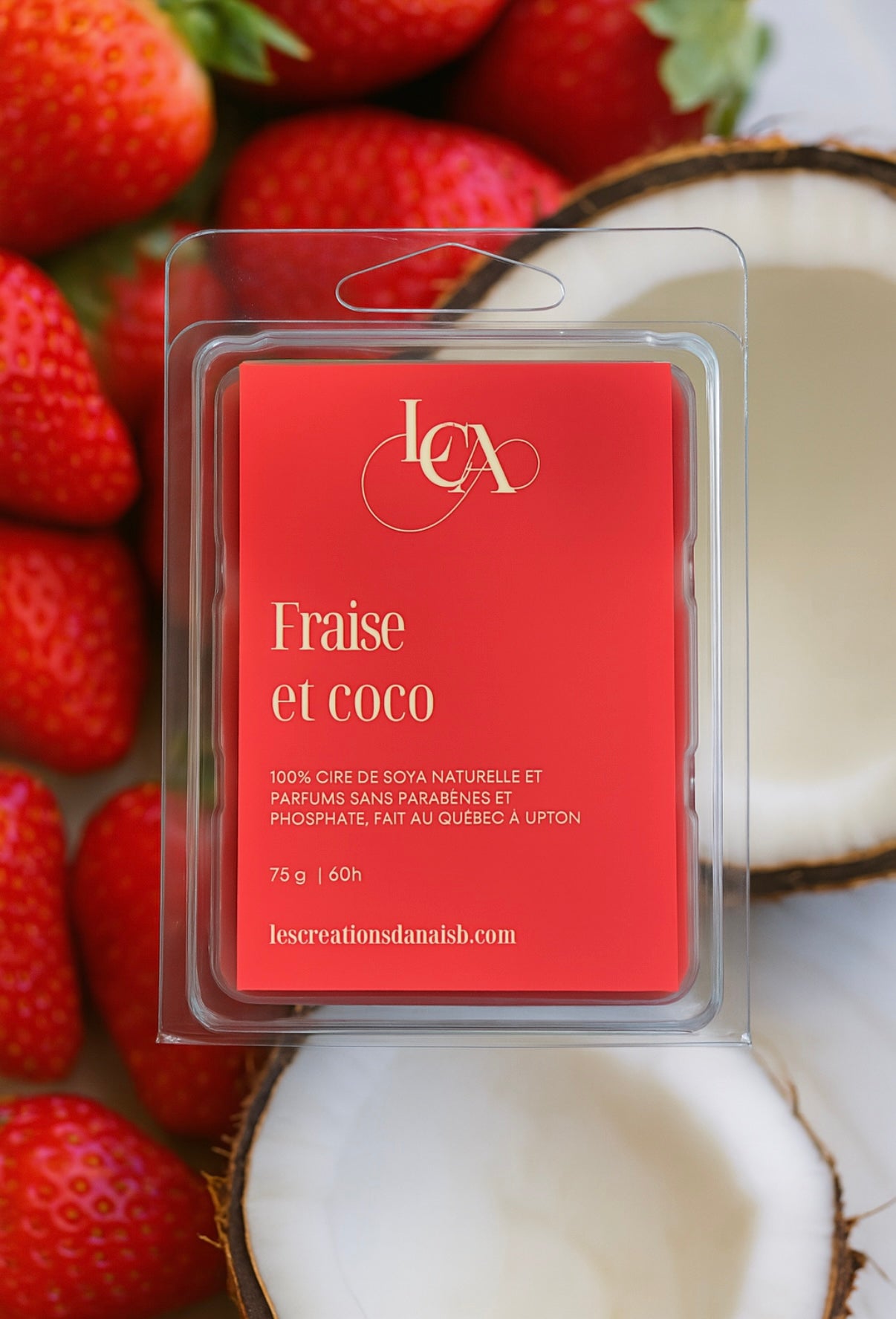 Fraise et coco