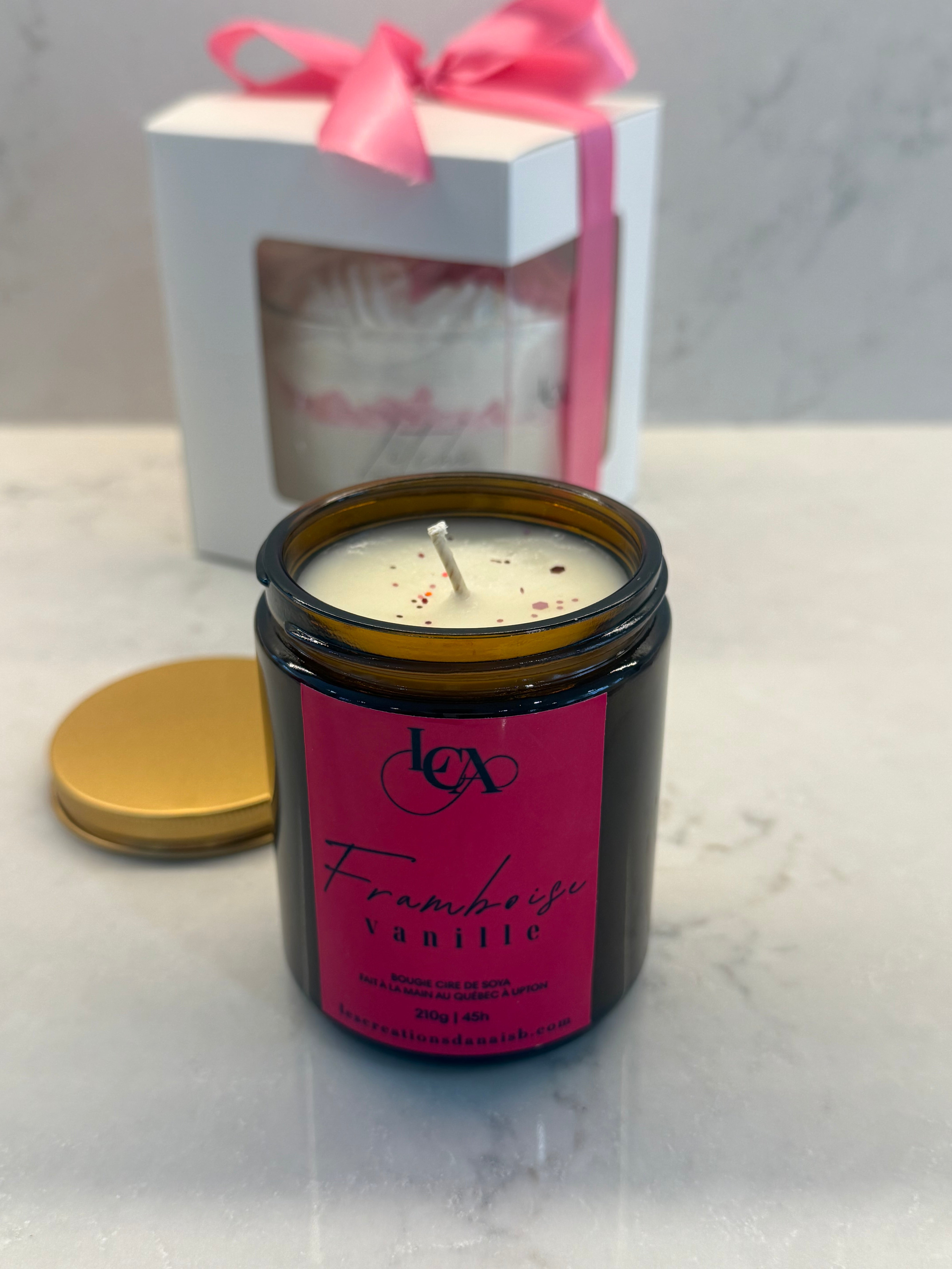 Framboise vanille