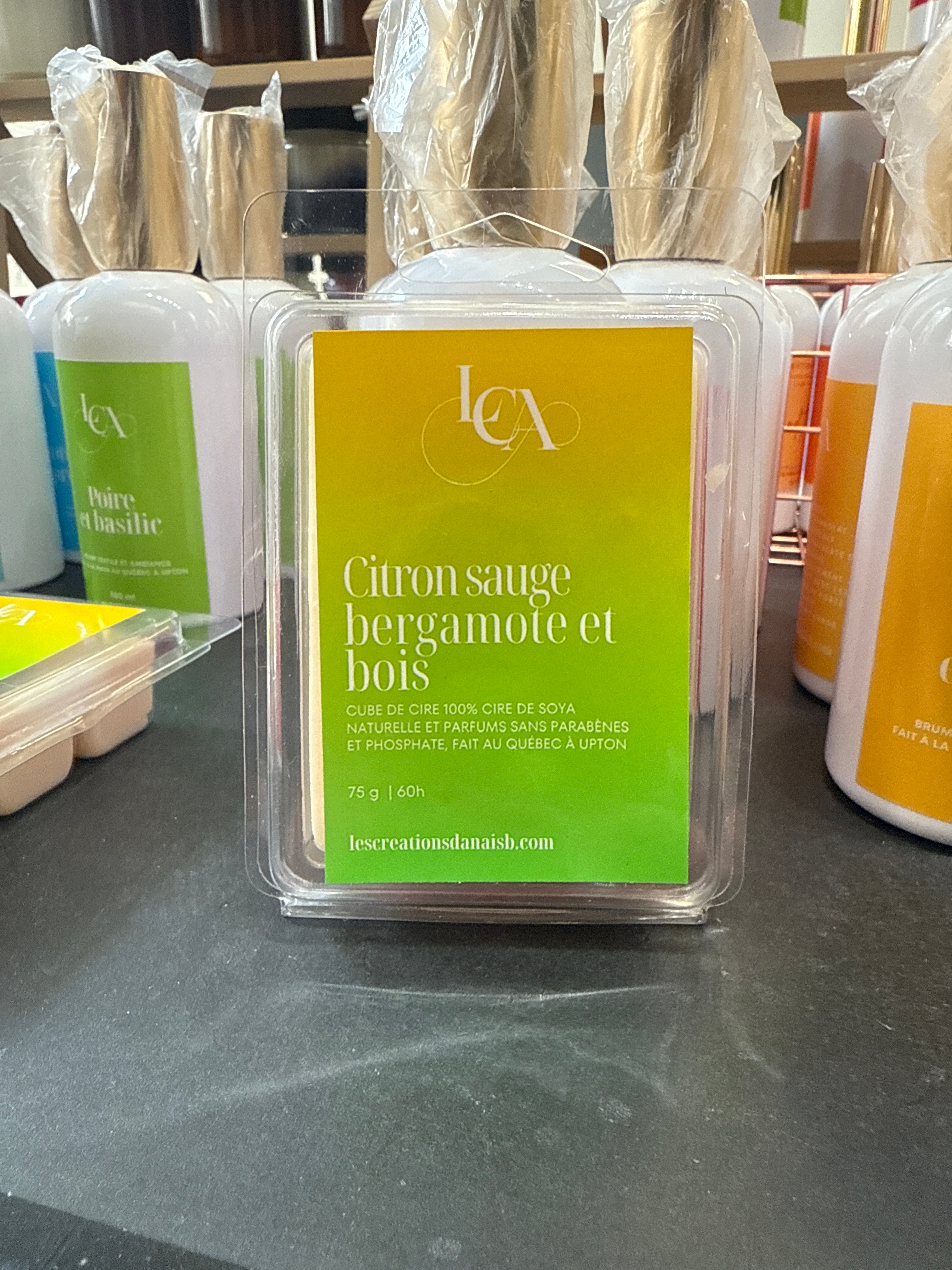 Citron sauge bergamote et bois