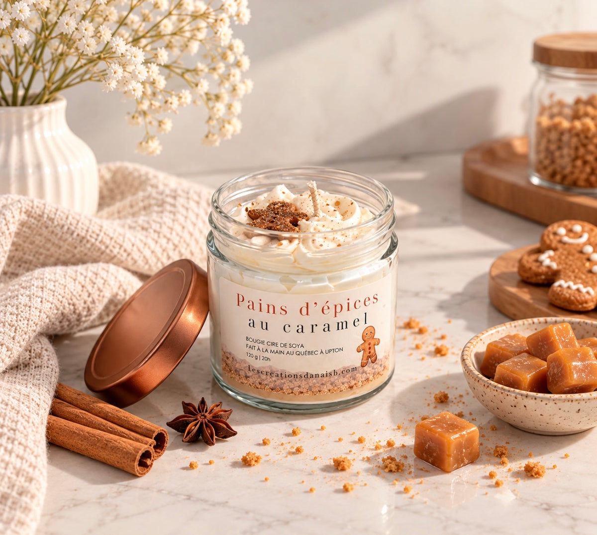Pains d’épices au caramel