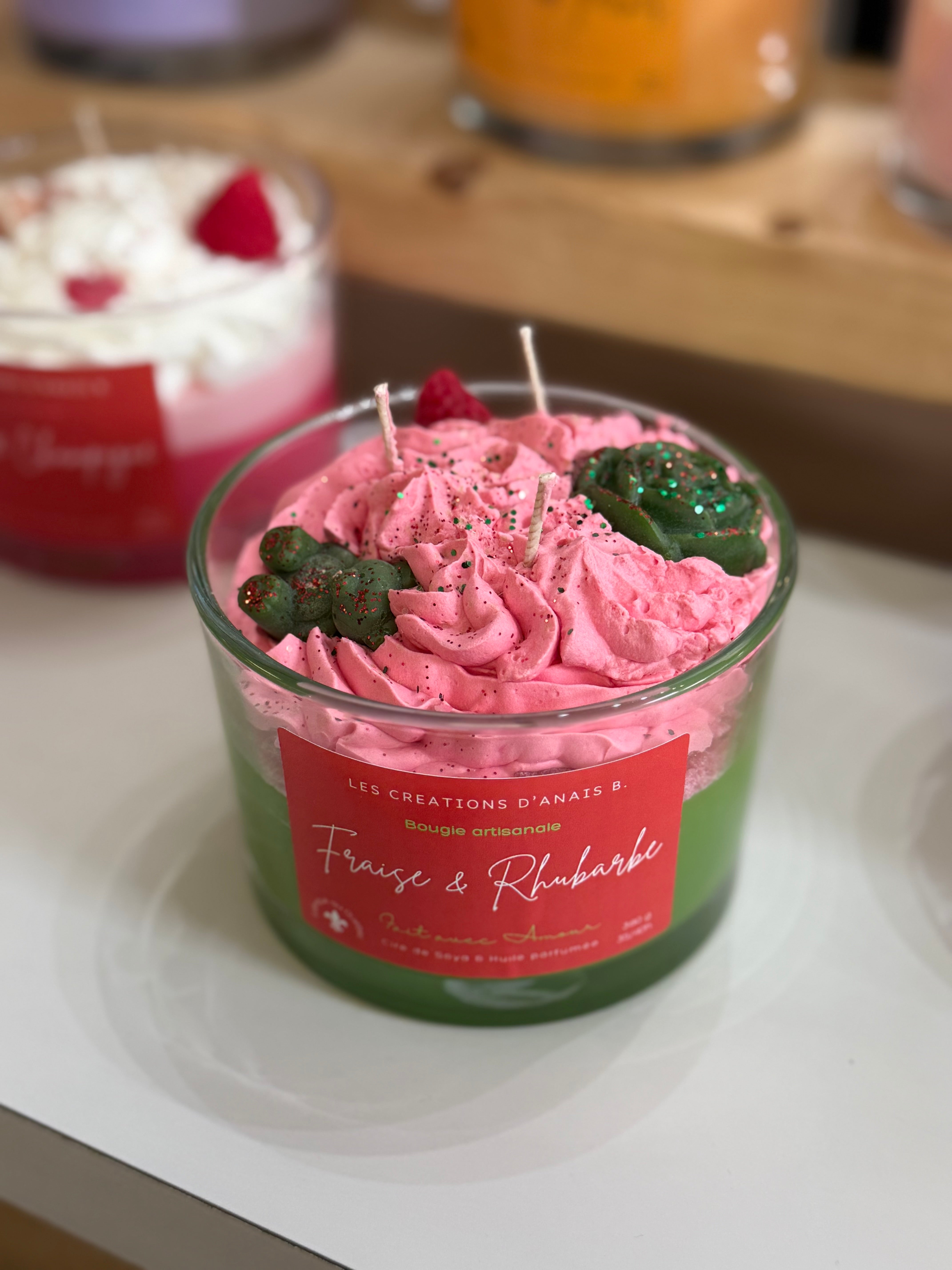 Fraise et rhubarbe