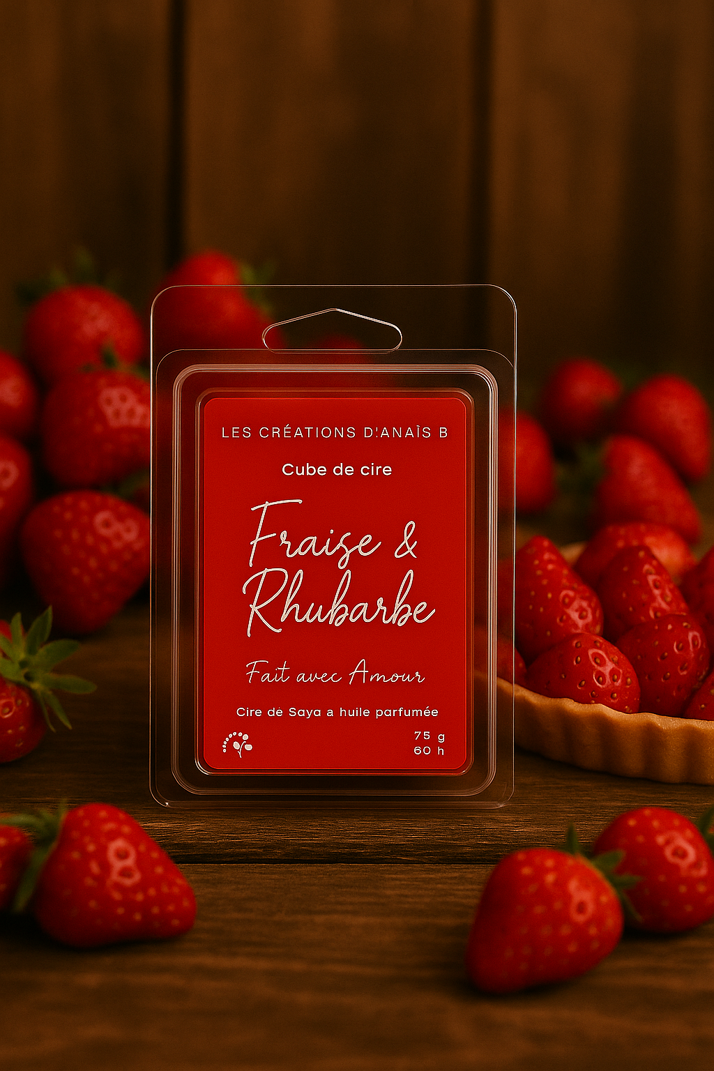 Fraise et rhubarbe