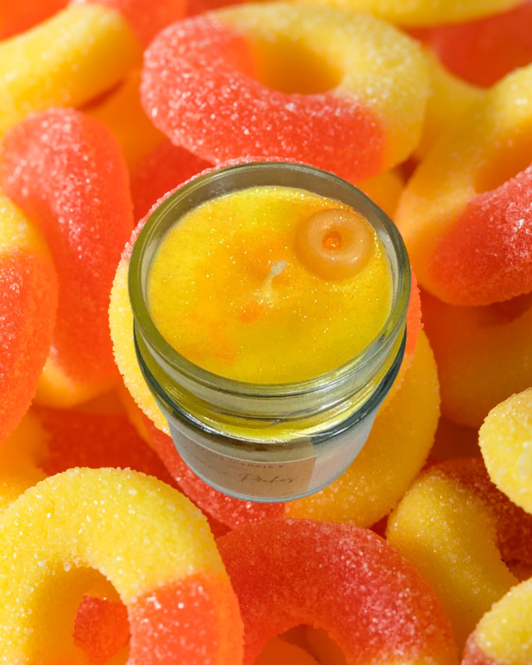 Bonbon aux pêches