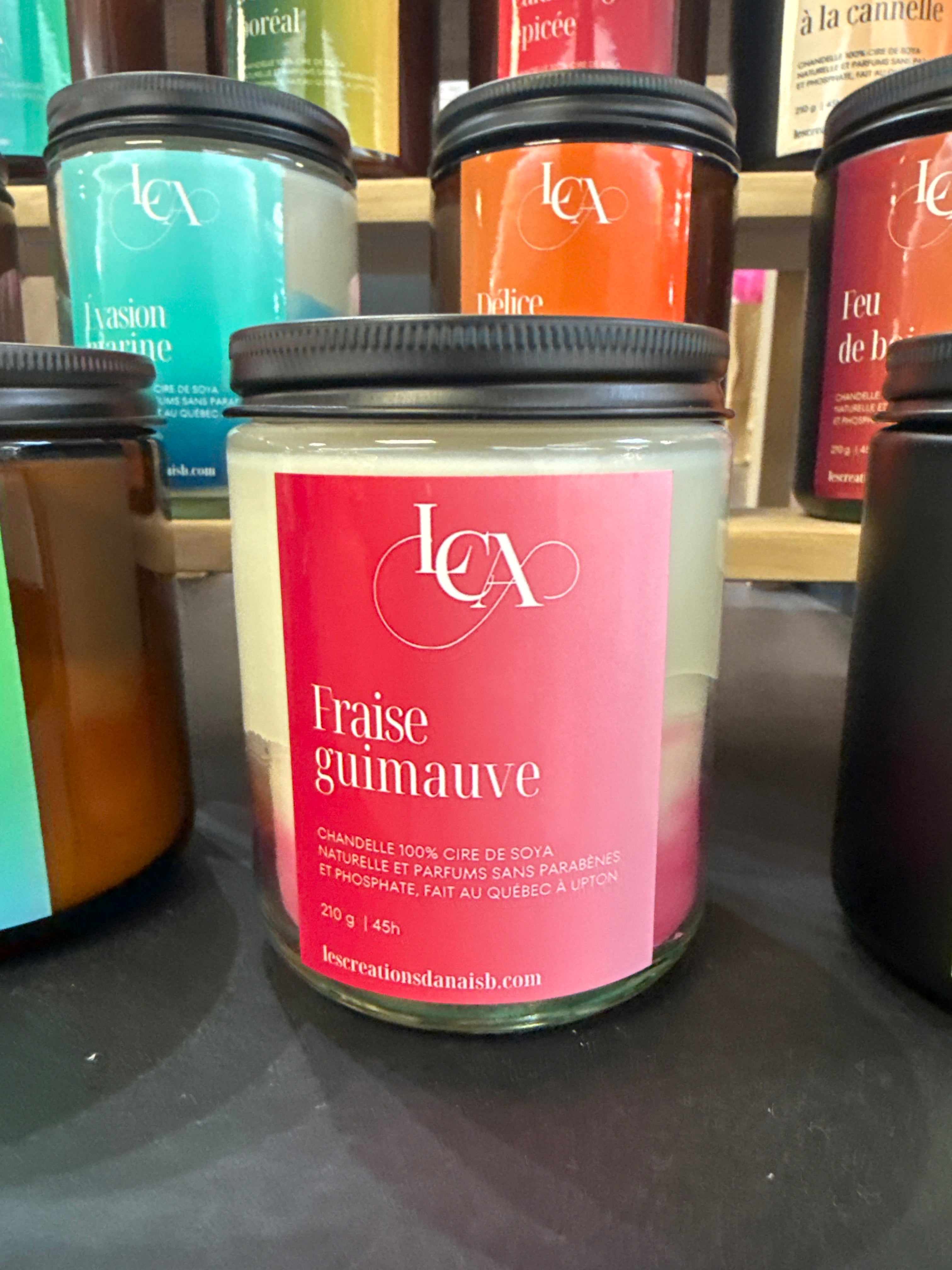Fraise guimauve