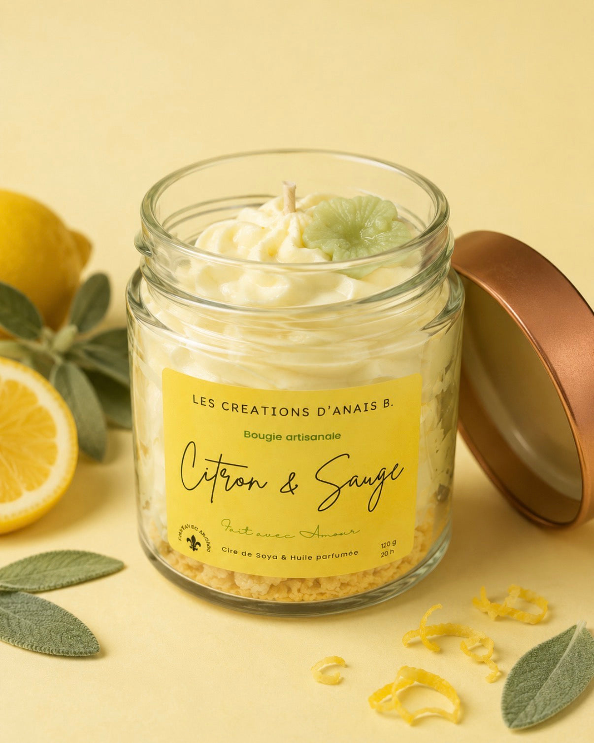 Citron et sauge